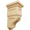 Ekena Millwork 5"W x 5 3/4"D x 10"H Medium Reyes Wood Corbel, Maple CORW05X05X10RYMA - alternate 1
